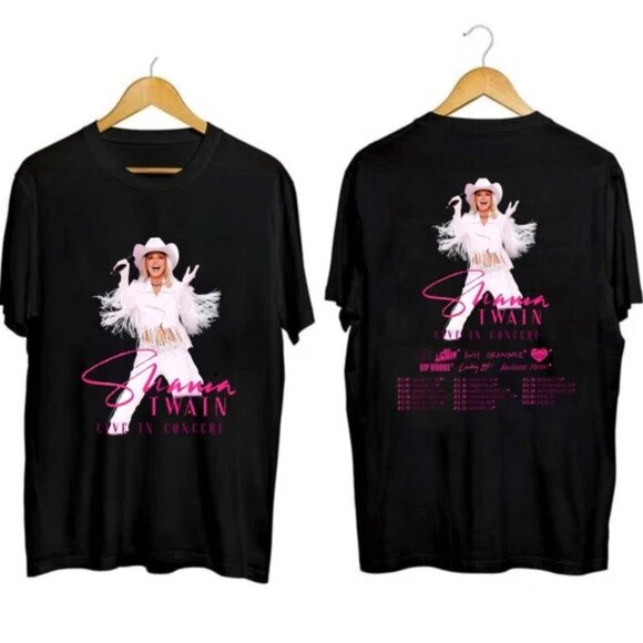 Shania Twain 2025 Tour Shirt | Country Pop Concert Tee | Gift for Music Fans 79 - Picture 1 of 6